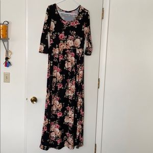 Floral maxi dress